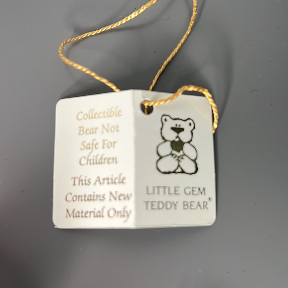 Little Gems Teddy Bears miniature Handmade Bear - Mukaluk and Seal - Picture 9 of 12